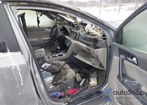 2017 Kia Sportage Ex из США, поврежденный, VIN KNDPNCAC2H7105569